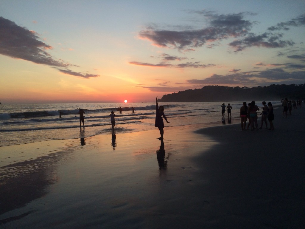 Sunset on Playa Espadilla